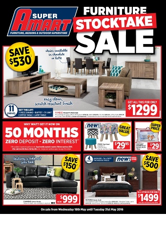 Super Amart Furniture Stocktake Sale Catalogue Up To 50 Off