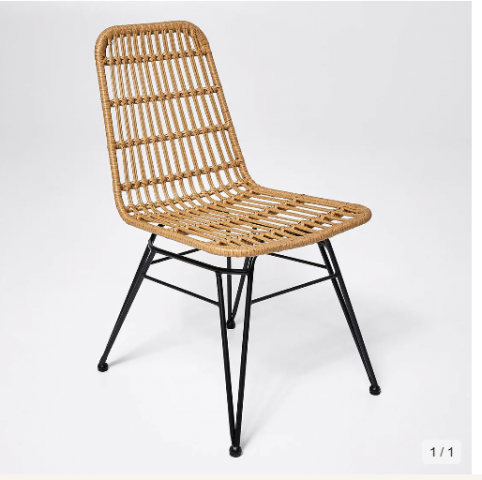 Target - Woven Rattan Dining Chair $59 