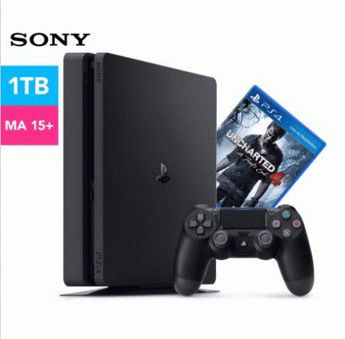 COTD - Sony PlayStation 4 1TB Slim D Chassis Console + Uncharted 4: A