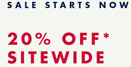 Tommy Hilfiger - 20% Off Sitewide (code 