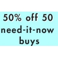 ASOS - 50% Off 50 NEED-IT-NOW Buys with Free Shipping