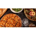 Get free Herb and Garlic Pizza Squares with your large pizza