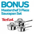Bonus Tefal Masterchef Cookware Set for Every Purchase of Eligible Cooking Package from The Good Guys