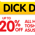 Dick Smith - 20% off All ASUS, HP and Toshiba Laptops until 26 September