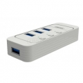 MSY - UNITEK (Y-3072) USB 3.0 4-Port Hub With On/Off Switch $9 (Was $18)