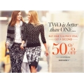 Buy One Full-Priced Item, Get a Second 50% OFF @ Ann Taylor