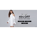 Boohoo - 40% Off Dresses, Tops &amp; Shoes (code)! Today Only