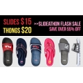 Fila - Weekend Flash Sale: 55% Off Selected Items: $15 Slides &amp; $20 Memory Foam Thongs (3 Days Only)