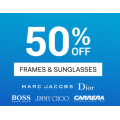 1001 Optical - Click Frenzy Boxing Day Sale: 50% Off Sunglasses (Marc Jacobs, Dior, Boss, Jimmy Choo, Carrera)