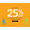 25% Off on All Kids School, Sports and Casual Shoes @Mathers