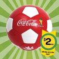 Coca-Cola 2014 FIFA World Cup Football for only $2 @ Woolworths -While Stocks last