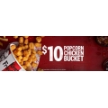 KFC - $10 Bucket of Popcorn Chicken (All States)