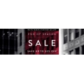 SABA - End of Season Sale - Extra 20% Off on top of Up to 50% Off Sale Items (In-store &amp; Online)