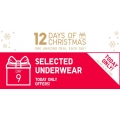 Uniqlo - XMAS Deal Day 9 - Selected Underwear 3 for $14.90 Delivered (60% Off)! Today Only