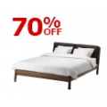 IKEA - Latest Clearance Offers: Up to 70% Off e.g. Stockholm Double Bed Frame $99 (Was $349)
