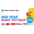 Up To 65% Off In Mid Year Toy Sale At Grays Outlet - Ends 21 July 