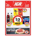 IGA - 1/2 Price Food &amp; Grocery Specials - Valid until Tues, 13th Dec
