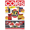 Coles - 1/2 Price Food &amp; Grocery Specials -  Starts Wed, 11th Jan