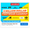 Catch - $3 Million Footwear Clear-Out - Up to 86% Off Over 770 Styles (Adidas; New Balance; Nike etc.)