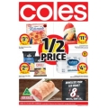 Coles - 1/2 Price Food &amp; Grocery Specials -  Starts Wed,15th Mar