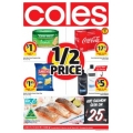 Coles - 1/2 Price Food &amp; Grocery Specials -  Starts Wed, 22nd Mar