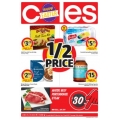 Coles - 1/2 Price Food &amp; Grocery Specials -  Starts Wed, 29th Mar