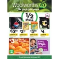 Woolworths  - 1/2 Price Food &amp; Grocery Specials - Starts Wed, 16th Aug
