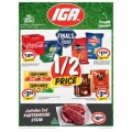 IGA - 1/2 Price Food &amp; Grocery Specials - Valid until Tues, 3rd Oct