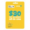 Coles - Optus $30 Prepaid Mobile SIM Starter Kit for $10 - Starts Wed, 4th Oct