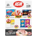 IGA - 1/2 Price Food &amp; Grocery Specials - Valid until Tues, 7th Nov