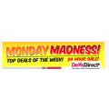 Up To 75% Off In Monday Madness at Deals Direct - 24 Hours Deal Ends 11 Aug 