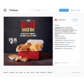 Hungry Jack&#039;s - Better Snack Box: 6 New Crispy Nuggets &amp; Large Thick Cut Chips for $3.95