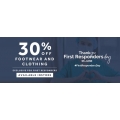 Rebel Sport - First Responders Day: 30% Off Clothing &amp; Footwear - In-Store Only (Thurs 25th June)