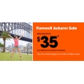 Jetstar Farewell Autumn Sale - $35 fares 
