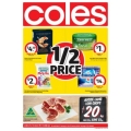Coles - 1/2 Price Food &amp; Grocery Specials -  Starts Wed, 3rd Jan