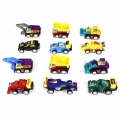 Gearbest - Mini Assorted Pull Back Construction Vehicles Racer Cars 12pcs $7.85 Delivered (code)