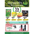 Woolworths - 1/2 Price Food &amp; Grocery Catalogue - Starts Wed, 31st Jan