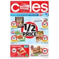 Coles - 1/2 Price Food &amp; Grocery Specials - Ends Tues, 13th Mar