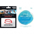 Woolworths - 30% Off $50 Adrenaline or Spa &amp; Wellness Gift Card (Starts Wed, 11/4)