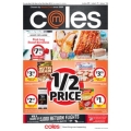 Coles - 1/2 Price Food &amp; Grocery Specials -  Starts Wed, 16th May