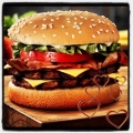 Hungry Jacks 2 for 1 Bacon Deluxe Burgers