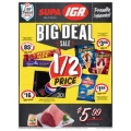 IGA - 1/2 Price Food &amp; Grocery Specials - Ends Tues, 7th Aug