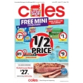 Coles - 1/2 Price Food &amp; Grocery Specials -  Starts Wed, 22th Aug