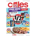 Coles - 1/2 Price Food &amp; Grocery Specials -  Starts Wed, 29/8