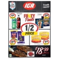 IGA - 1/2 Price Food &amp; Grocery Specials - Valid until Tues, 25/9