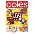 Coles - 1/2 Price Food &amp; Grocery Specials - Ends Tues, 23rd Oct
