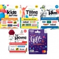 2000 BONUS Points When You Purchase a $50 or $100 Ultimate Kids, Teens, for Him, or for Home Gift Card or a $100 Coles Gift