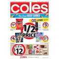 Coles - 1/2 Price Food &amp; Grocery Specials - Ends on Tuesday, 15th Jan
