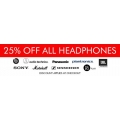 Bing Lee - 25% Off Headphones [Dr.Dre, JBL, Philips, Sony, Sennheiser]