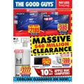 The Good Guys - Massive $40 Million Clearance - Starts, Thurs 14th Feb